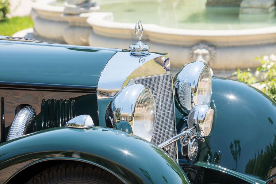 Детали экстерьера Mercedes-Benz 500K Tourenwagen 2 Turen (W29) 1934 года  (фото 13 из 32)